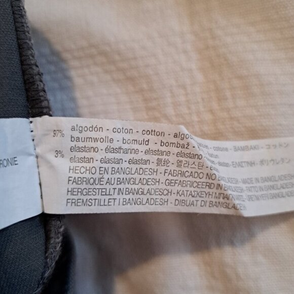 Zara boys size 9/10 or 140 dark gray elastic waisted shorts, NEW - Picture 5 of 5